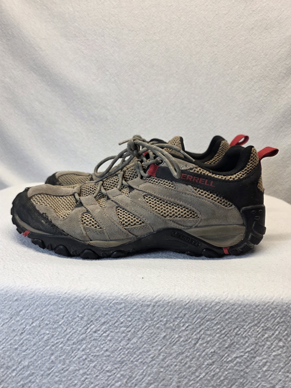 Gorpcore Merrell Leather Moab Edition Hiking Boots Trail Runners Men Size 10 - Picture 6 of 11